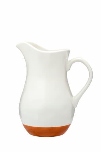 Clay Art Glaze and Clay Pitcher Perspective: front