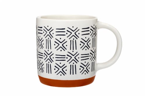 Clayart Geo Print Mug Perspective: front