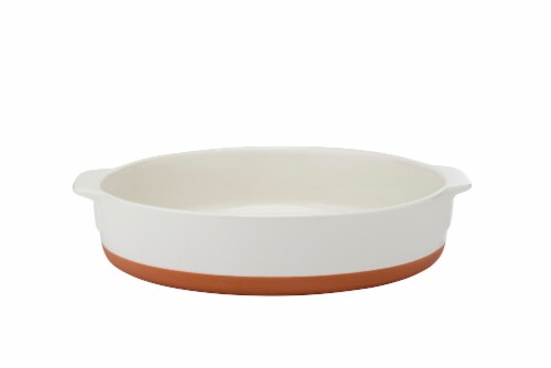 Clay Art Clay Oval Baking Dish Perspective: front