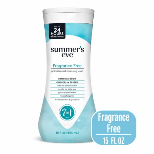 Summer's Eve Fragrance Free Daily Gentle Wash 15 fl oz Perspective: front