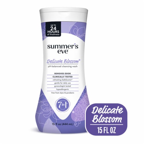 Summer's Eve Delicate Blossom Cleansing Wash Perspective: front