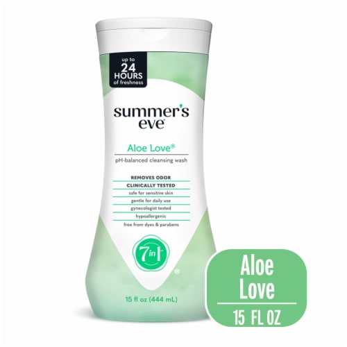 Summer's Eve Aloe Love Cleansing Wash Perspective: front