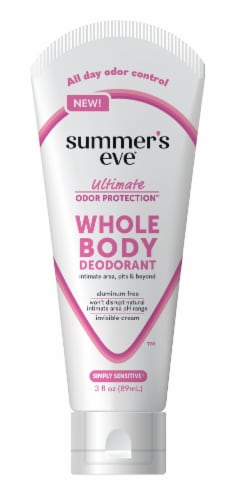 Summer's Eve® Ultimate Odor Protection™ Whole Body Deodorant Perspective: front