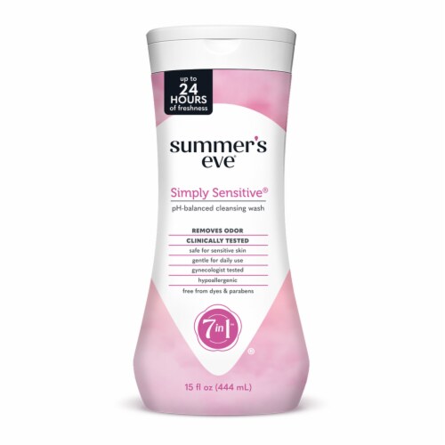 Summer's Eve Simply Sensitive Daily Gentle Wash 15 fl oz Perspective: front