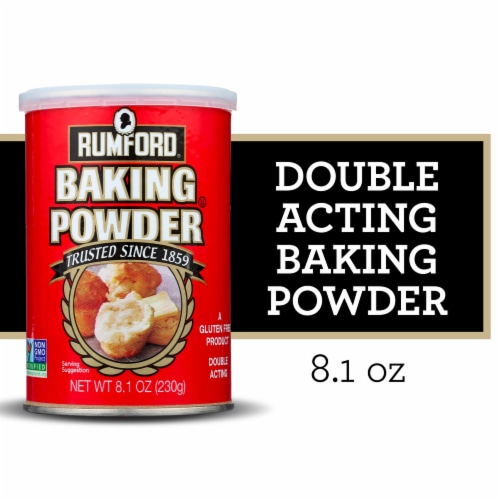 Rumford® Double Acting Baking Powder Perspective: front