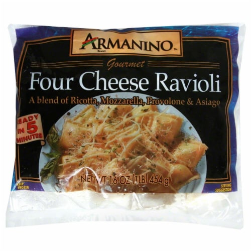 Armanino Cheese Ravioli Perspective: front