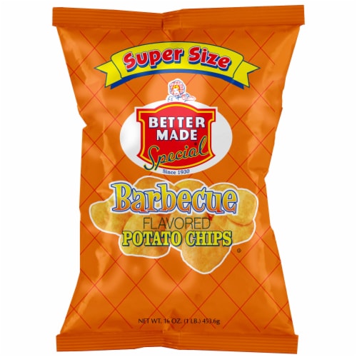 Better Made BBQ Potato Chips Perspective: front