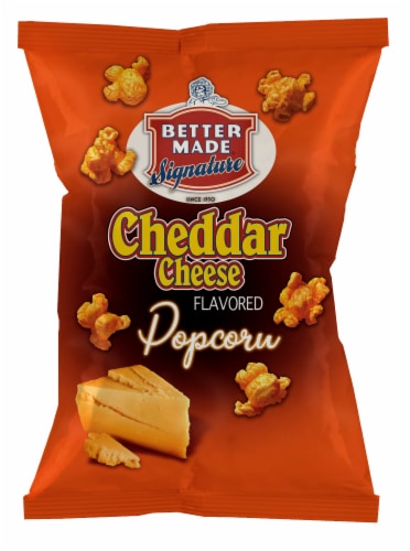 Better Made® Cheddar Cheese Flavored Popcorn Perspective: front