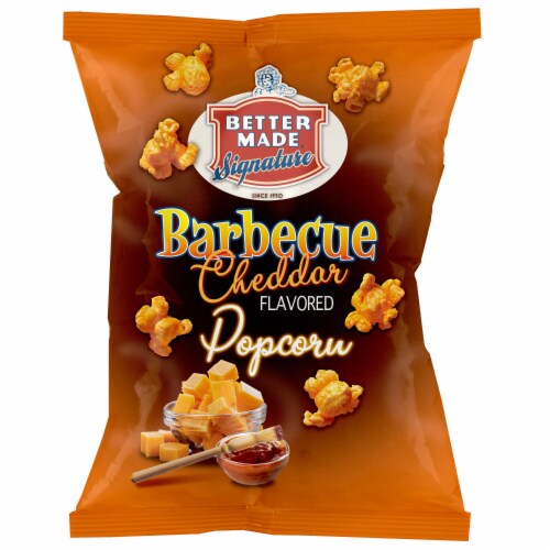 Better Made® Signature BBQ Cheddar Popcorn Perspective: front