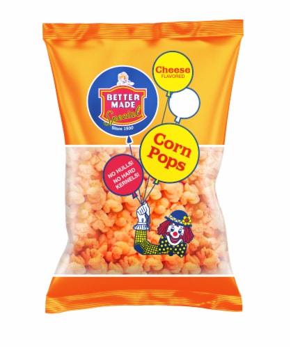Better Made® Special Cheese Flavored Corn Pops Perspective: front