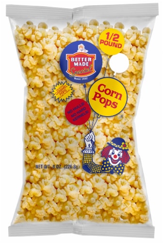 Better Made Corn Pops Perspective: front