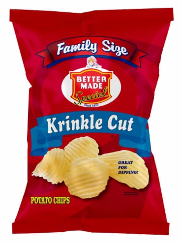 Better Made® Family Size Krinkle Cut Chips Perspective: front