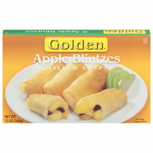 Golden® Apple Blintzes Filled Crepes Perspective: front