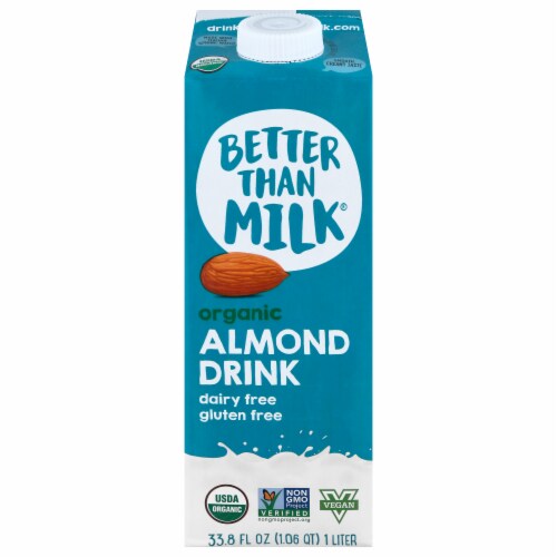 Better Than Milk® Organic Almond Drink Perspective: front