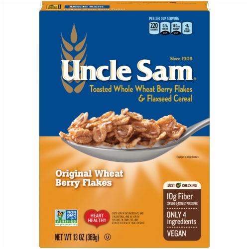 Uncle Sam® Original Wheat Berry Flakes Perspective: front