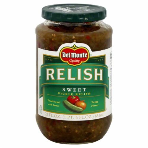 Del Monte Sweet Relish Perspective: front