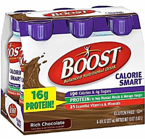 Nestle BOOST® Calorie Smart Rich Chocolate (4 Pack) Perspective: front