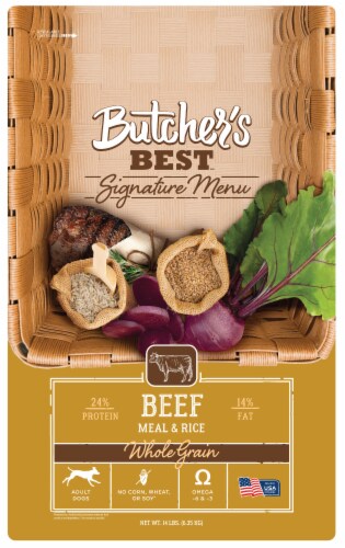 Butcher's Best Beef Dog Food Perspective: front