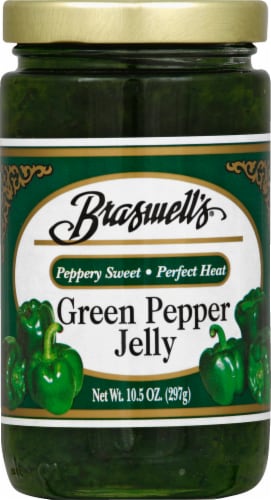 Braswell's® Green Pepper Jelly Perspective: front