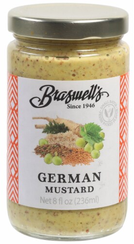 Braswell's German Mustard Perspective: front