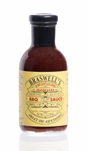 Braswell's Molasses BBQ Sauce Perspective: front