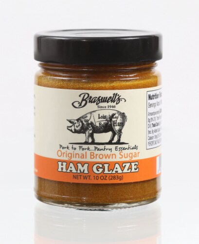 Braswell's® Original Brown Sugar Ham Glaze Sauce Perspective: front