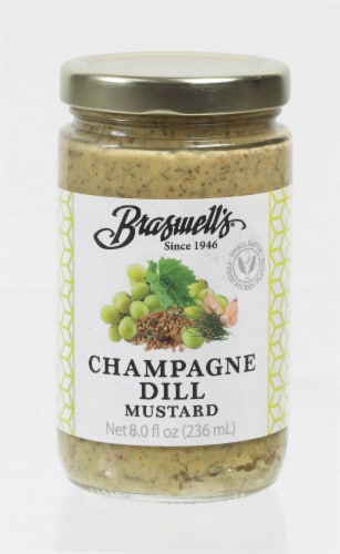 Braswell's Champagne Dill Mustard Perspective: front