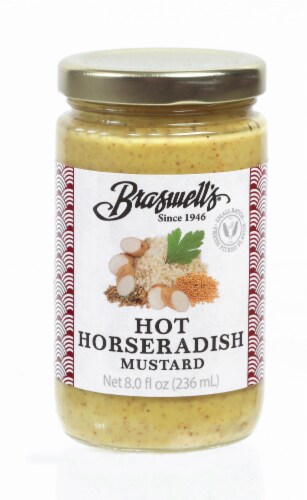 Braswell's Hot Horseradish Mustard Perspective: front