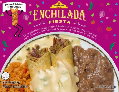 Night Hawk Fiesta Queso Enchilada® Basket Perspective: front