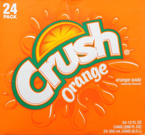 Crush Orange Soda Perspective: front