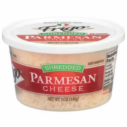 Frigo Shredded Parmesan Cheese Perspective: front