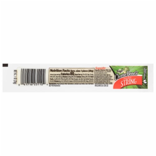 Frigo® Cheese Heads® String Mozzarella Cheese Perspective: front