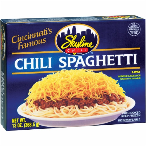 Skyline Chili® Spaghetti Perspective: front