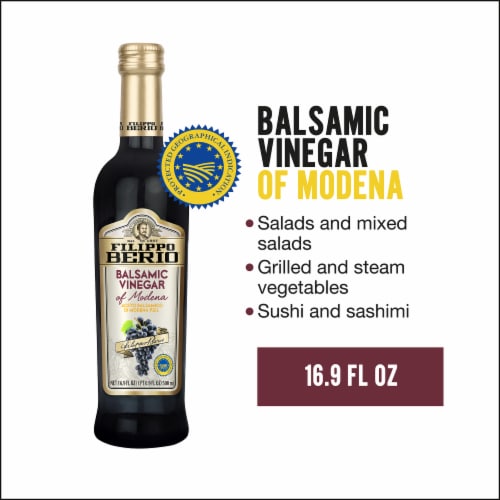 Filippo Berio® Balsamic Vinegar of Modena Perspective: front
