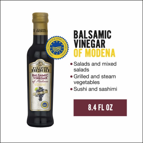 Filippo Berio® Balsamic Vinegar of Modena Perspective: front