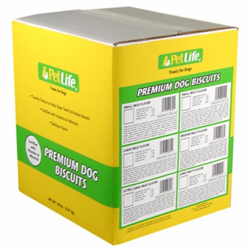 Sunshine Mills 02901 20 lbs. Large- Multi Flavor Dog Biscuit Perspective: front