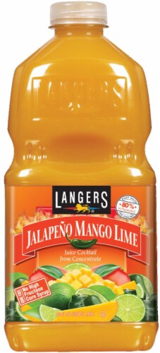 Langers Jalapeno Mango Lime Juice Perspective: front