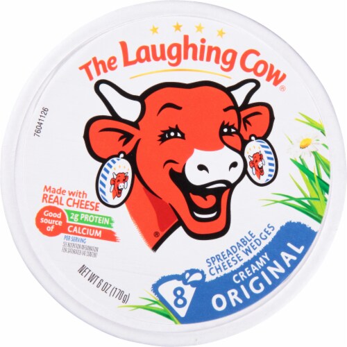 The Laughing Cow Creamy Original Cheese Spread Perspective: front