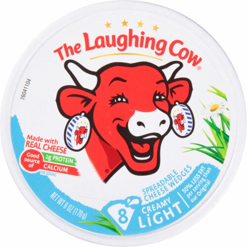 The Laughing Cow Creamy Light Cheese Spread Perspective: front