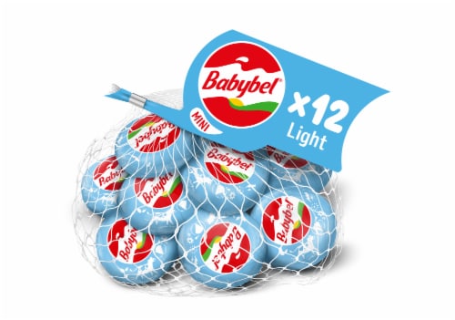 Mini Babybel Light Snack Cheese, 12 pk / 9 oz - Gerbes Super Markets