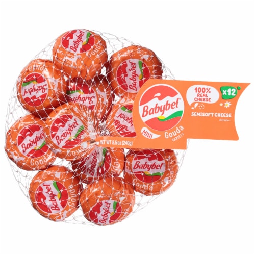 Babybel­® Mini Gouda Variety Pack Semisoft Cheese Fresh Sliced Deli Cheese Perspective: front