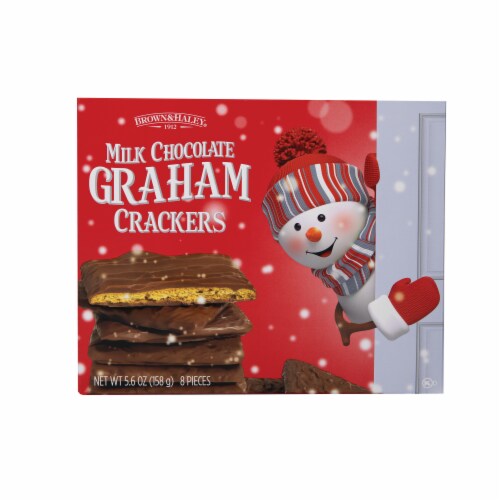 Brown & Haley® Milk Chocolate Graham Crackers Perspective: front
