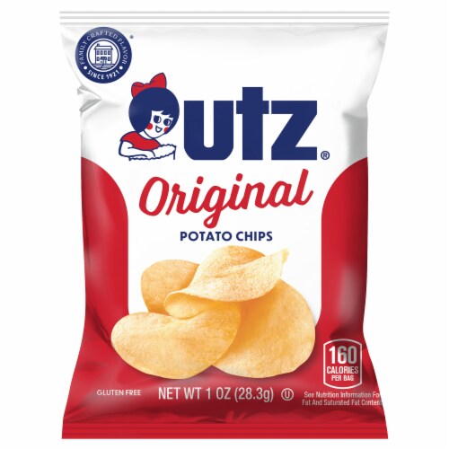 Utz® Gluten Free Original Potato Chips Perspective: front