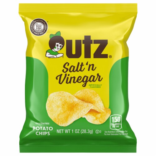 Utz® Gluten Free Salt'n Vinegar Potato Chips Perspective: front