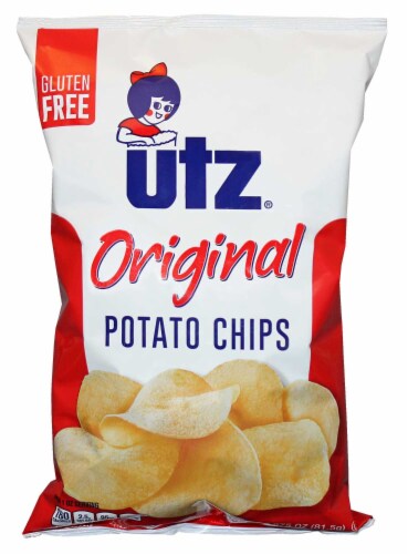 Utz Original Gluten Free Potato Chips, 2.88 oz Harris Teeter