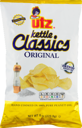 Utz Kettle Classics Potato Chips Perspective: front