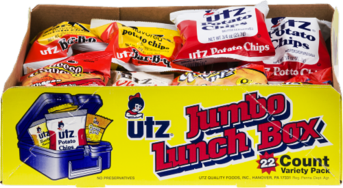 Utz Jumbo Lunch Box Perspective: front