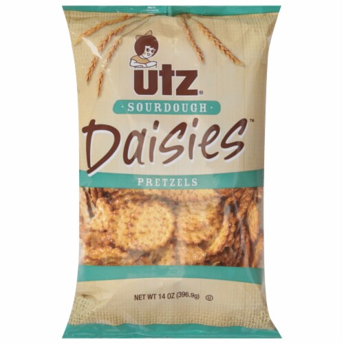Utz Pretzel Daisies Perspective: front