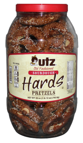 Utz Sourdough Hard Pretzels Perspective: front