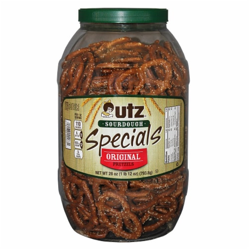 Utz Sourdough Specials Original Pretzels Perspective: front